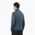 Pánska trekingová mikina Salomon Essential Midwarm Fz midnight navy 2