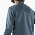 Pánska trekingová mikina Salomon Essential Midwarm Fz midnight navy 3