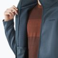 Pánska trekingová mikina Salomon Essential Midwarm Fz midnight navy 5