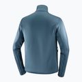 Pánska trekingová mikina Salomon Essential Midwarm Fz midnight navy 7