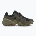 Pánske bežecké topánky Salomon Speedcross 6 GTX black/peat/deep lichen green 2