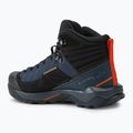 Pánske trekové topánky Salomon X Ultra Alpine MID GTX blue nightsts/black/red orange 3