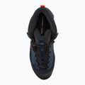 Pánske trekové topánky Salomon X Ultra Alpine MID GTX blue nightsts/black/red orange 5