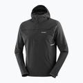 Pánska bežecká mikina Salomon Sense Aero Hybrid Half Zip Hooded deep black 7