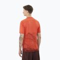 Pánske bežecké tričko Salomon S/Lab Ultra Tee Aop burnt sienna 2