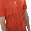 Pánske bežecké tričko Salomon S/Lab Ultra Tee Aop burnt sienna 3