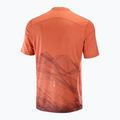 Pánske bežecké tričko Salomon S/Lab Ultra Tee Aop burnt sienna 5