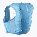 Bežecká vesta Salomon Active Skin 8 Set blue danube/blue curacao 2