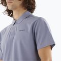 Pánske polo tričko Salomon Trackline Polo blue granite 3