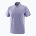 Pánske polo tričko Salomon Trackline Polo blue granite 7