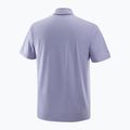 Pánske polo tričko Salomon Trackline Polo blue granite 8