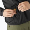 Pánska trekingová mikina Salomon Motomesh Crewneck deep black 6