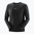 Pánske bežecké tričko s dlhým rukávom Salomon SHAKEout Core deep black 4