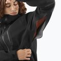Pánska softshellová bunda Salomon Outline 3l GTX deep black 5