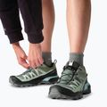 Dámske trekové topánky Salomon X Ultra 360 GTX Sedona sage/black/sea foam 7