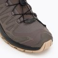 Salomon XA Pro 3D V9 GTX dámska bežecká obuv plum kitten/black/gul 7
