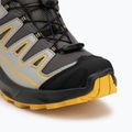 Detské trekové topánky Salomon X Ultra Mid GTX castlerock/black/spicy/mustard 7