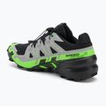 Pánske bežecké topánky Salomon Speedcross 6 GTX black/alloy/green gecko 3