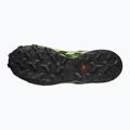 Pánske bežecké topánky Salomon Speedcross 6 GTX black/alloy/green gecko 4