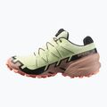 Salomon Speedcross 6 GTX dámska bežecká obuv lime cream/mahogany rose/black 3
