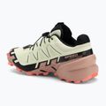 Dámske bežecké topánky Salomon Speedcross 6 GTX lime cream/mahogany rose/black 3