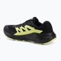 Buty do biegania meskie Salomon Alphaglide GTX black/alloy/sharp green 3