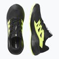 Buty do biegania meskie Salomon Alphaglide GTX black/alloy/sharp green 5