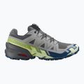 Pánska bežecká obuv Salomon Speedcross 6 castlerock/lime cream/poseidon 2