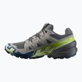Pánska bežecká obuv Salomon Speedcross 6 castlerock/lime cream/poseidon 3