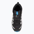 Detské turistické topánky Salomon XA PRO V8 MID WP black/monument /french blue 5