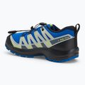 Detské turistické topánky Salomon XA PRO V8 WP nautical blue/black/sharp green 3
