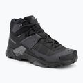 Pánske trekové topánky Salomon X Ultra 5 MID Wide GTX black/asphalt/castlerock