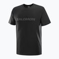 Pánske tričko Salomon Big Logo Tee deep black 4