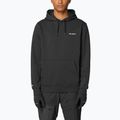 Pánska mikina Salomon Chest Logo Hoodie deep black