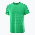 Pánske bežecké tričko Salomon Sense Aero Tee GFX parakeet / spearmintme 4