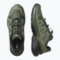 Pánske bežecké topánky Salomon Speedcross Peak olive night/deep lichen green/black 6