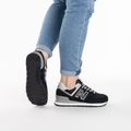 Topánky  New Balance WL574 black 2