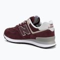 New Balance Classic 574's V3 Wide bordová pánska obuv 3