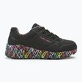 Detská obuv SKECHERS Uno Lite Lovely Luv black/multicolor 2