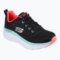 Dámske tenisky SKECHERS D'Lux Walker Let It Glow black/mint