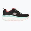 Dámske tenisky SKECHERS D'Lux Walker Let It Glow black/mint 8