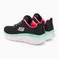 Dámske tenisky SKECHERS D'Lux Walker Let It Glow black/mint 4