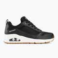 Dámske topánky SKECHERS Uno Inside Matters black/white/mesh 3