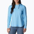 Columbia dámska trekingová mikina Sun Trek EU Hooded Pullover blue 1981541