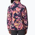 Dámska fleecová mikina Columbia Benton Springs Printed Fleece pink and navy 2021771 2