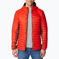 Columbia Powder Pass Pánska hybridná bunda s kapucňou červená 1773271839 3