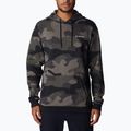 Pánska trekingová mikina Columbia Logo Printed black mod camo 1911652016