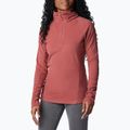 Columbia Glacial IV 1/2 Zip beetroot dámska trekingová mikina 4