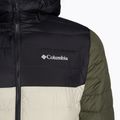 Pánska páperová bunda Columbia Powder Lite Hooded dark stone/shark/stone green 10
