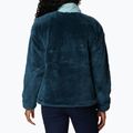 Dámska trekingová mikina Columbia Boundless Discovery Sherpa night wave/aqua haze 2